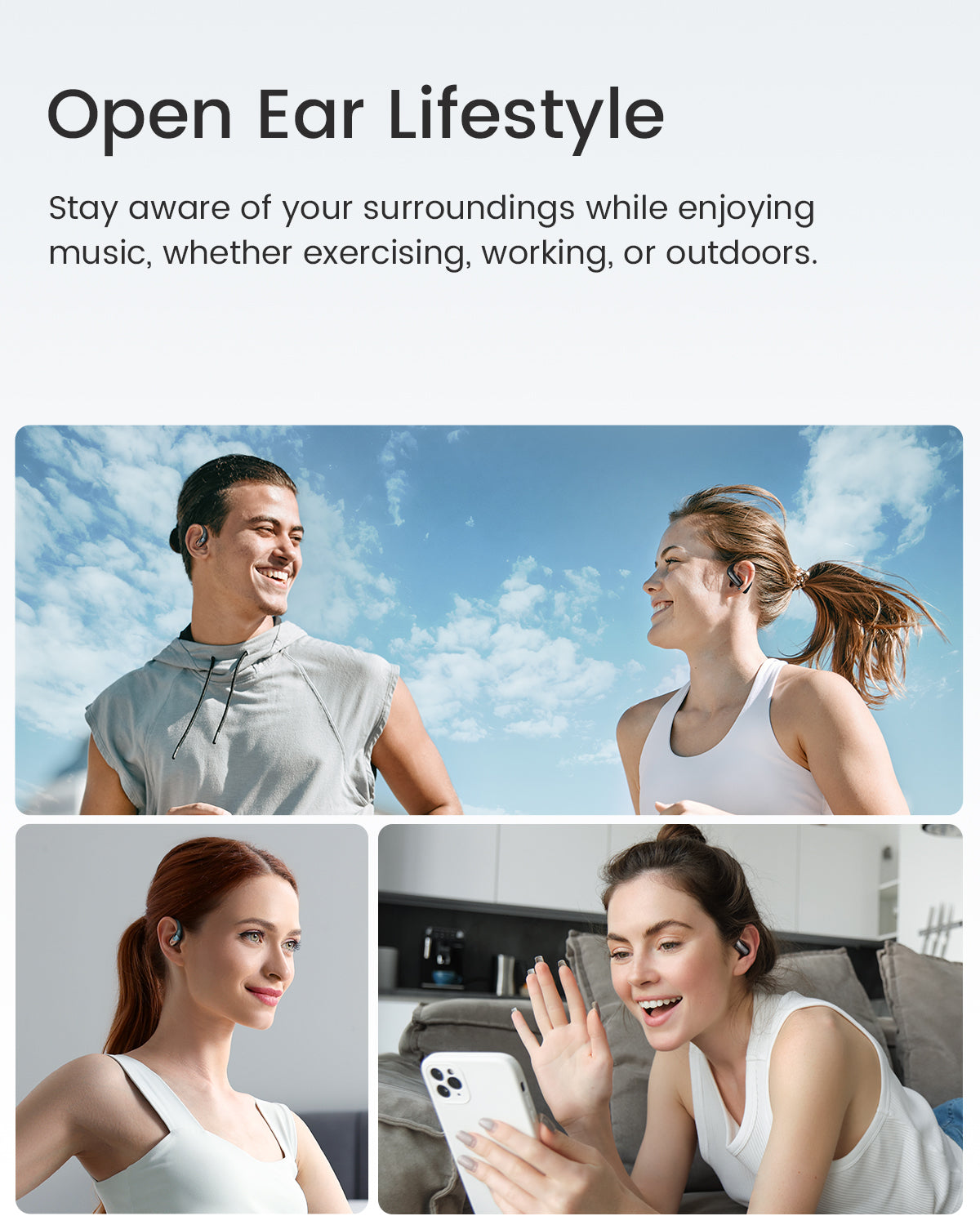 Acefit Air Open-ear Headphones for Sports